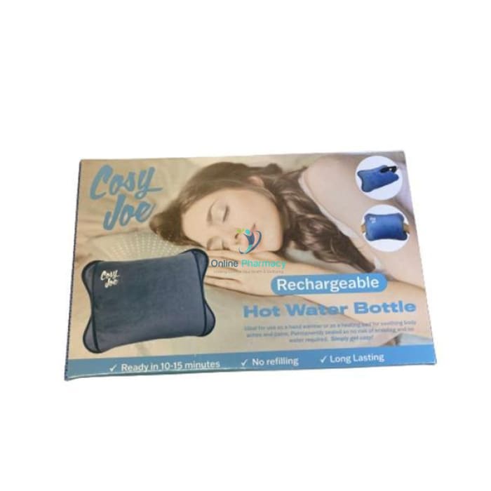 Cosy Joe Electric Hot Water Bottle Blue - OnlinePharmacy