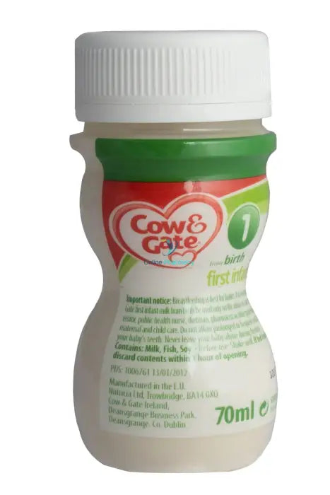Cow & Gate First Infant Milk - 24 x 70ml - OnlinePharmacy