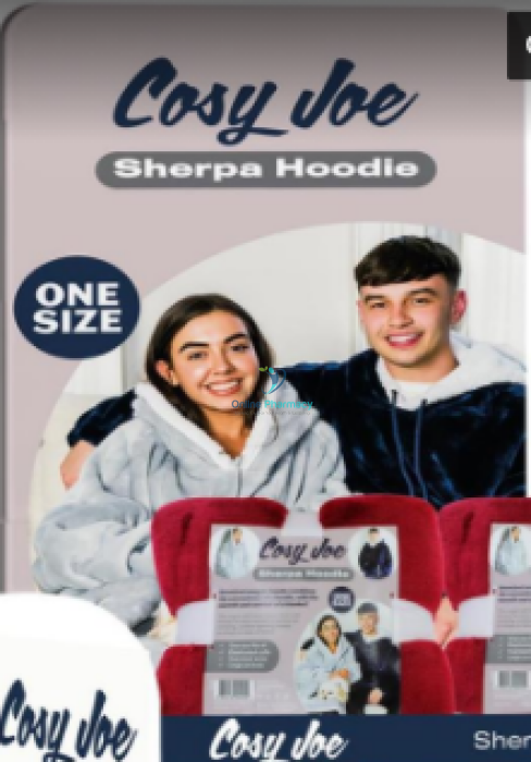 Cozy Joe Sherpa Hoodie - OnlinePharmacy