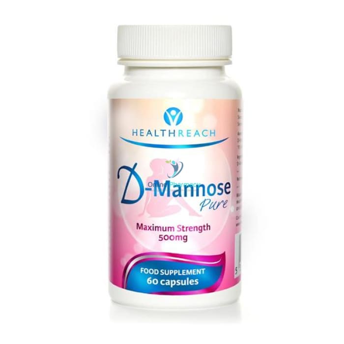 D-Mannose Capsules Urinary Health - 60 Pack - OnlinePharmacy