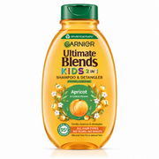 Garnier Ultimate Blends Kids 2-In-1 Apricot Shampoo - 250ml