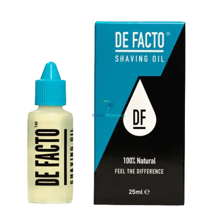 De Facto Shaving Oil - 25ml - OnlinePharmacy