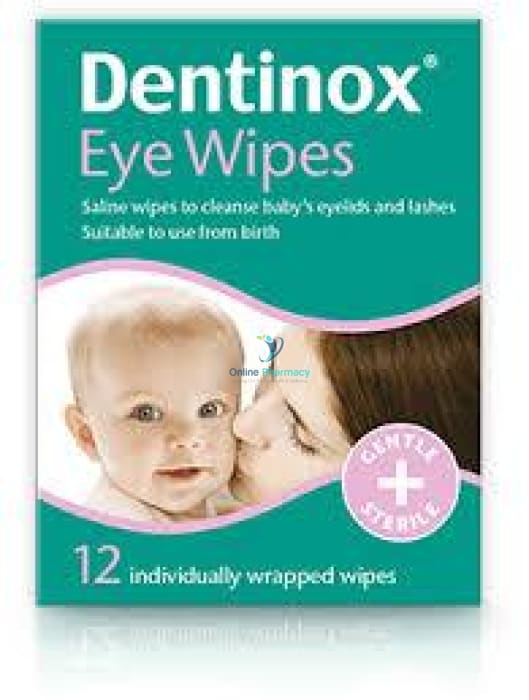 Dentinox Eye Wipes - 12 pack - OnlinePharmacy