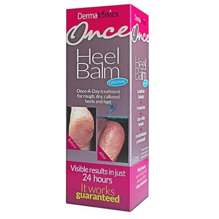 Dermatonic Once Heel Balm - 60ml - OnlinePharmacy