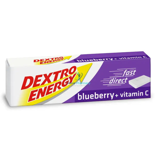 Dextro Energy Blueberry - 14 Tablets - OnlinePharmacy