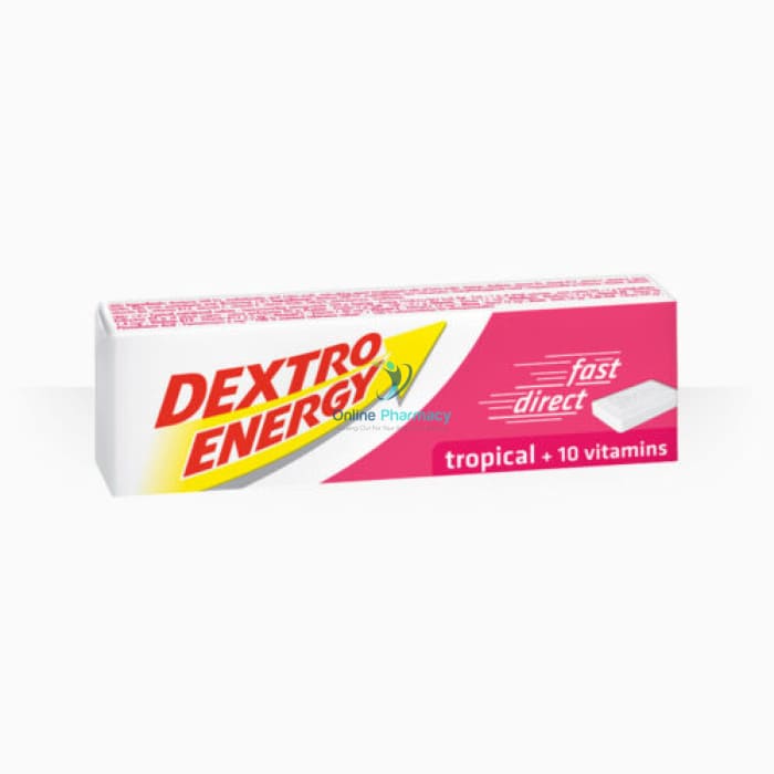 Dextro Energy Tropical - 14 Tablets - OnlinePharmacy