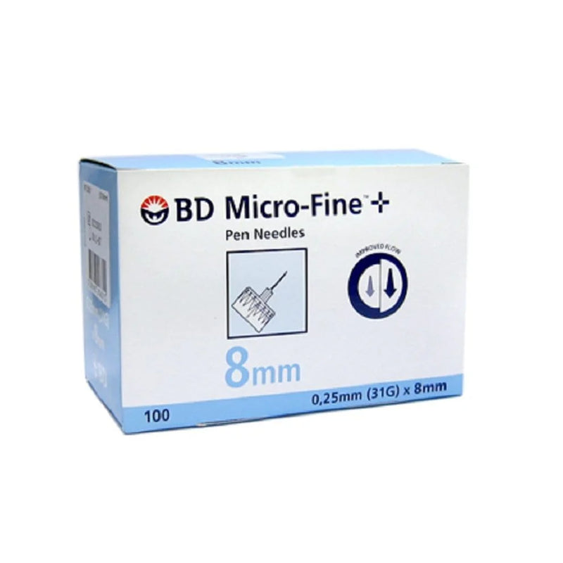 BD Micro Fine Ultra Pen Needles ~ 8mm x 31G (100)