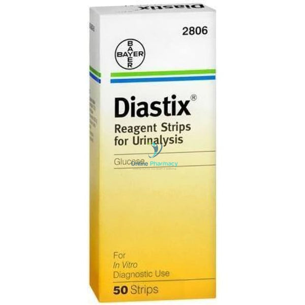 Diastix Strips - 50 Pack - OnlinePharmacy