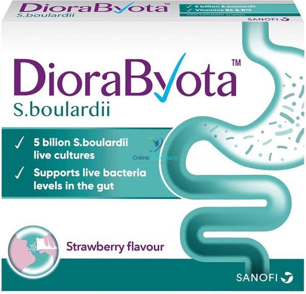 Diorabyota S.boulardii Oral Powder Sachets - 24 Pack Probiotics & Digestive Health