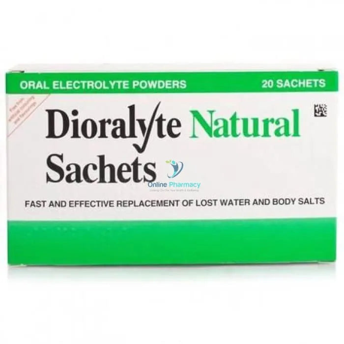 Dioralyte Natural Sachets - 20 Pack