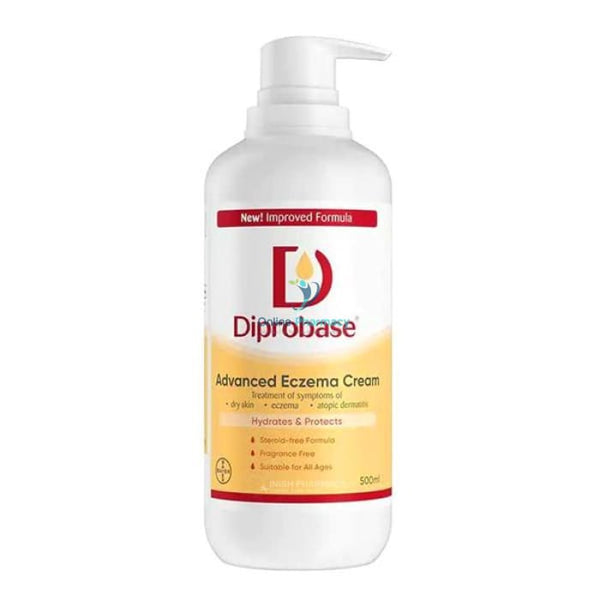 Diprobase Advanced Eczema Cream Pump 500G Dry Skin & Psoriasis