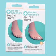 Doctor Greenes Toe Gel Sleeve Twin Pack