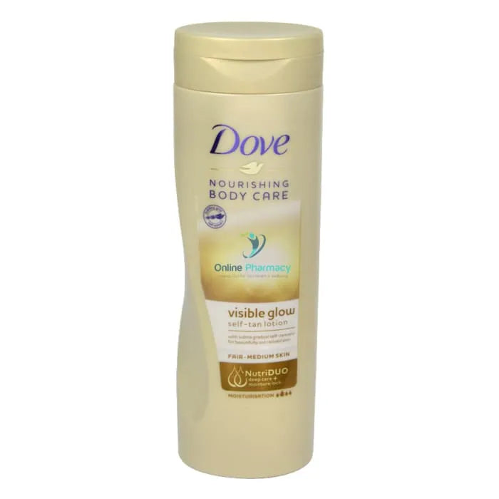 Dove Visable Glow Self Tan Lotion (Fair - Medium) - 250ml/400ml - OnlinePharmacy