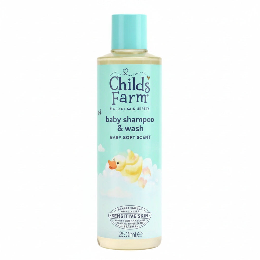 Childs Farm Baby Shampoo and Wash Baby Soft Scent - 250ml
