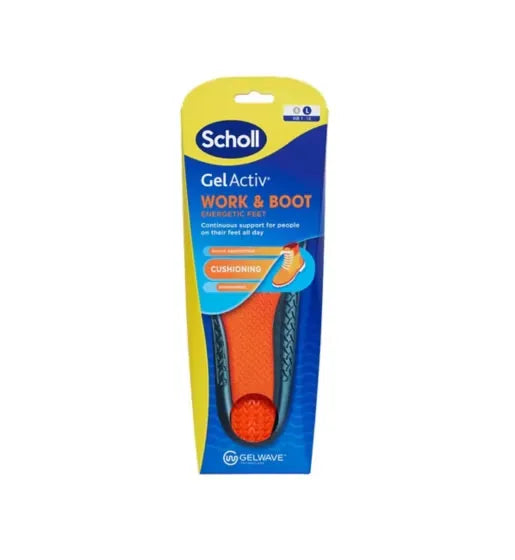 Scholl Active Work & Boot Insoles - S/L