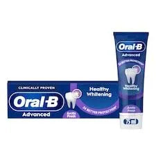 Oral-B Advanced Healthy Whitening Toothpaste - 75ml