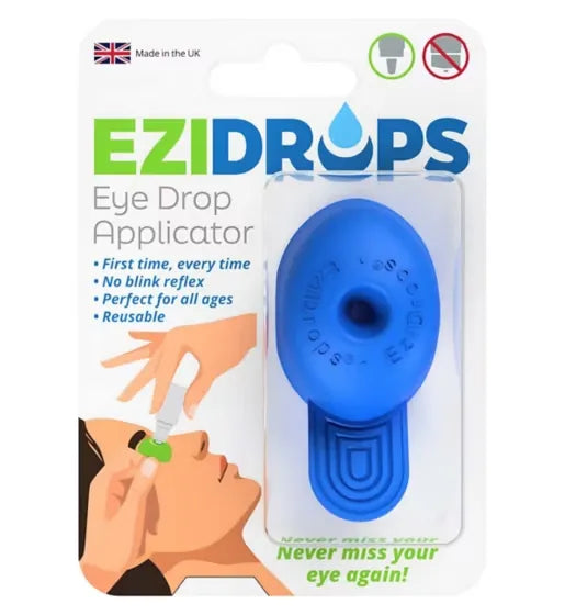 EziDrops Eye Drop Applicator for Standard Nozzle Bottle