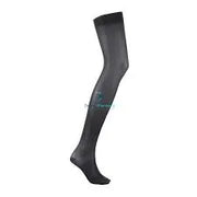 Activa Class 2 Thigh Length Closed Toe Compression Socks  - 1 Pair Black