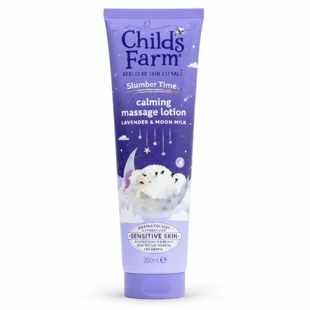 Childs Farm Slumber Calming Massage Lotion Lavender  & Moon Milk Scent - 150ml