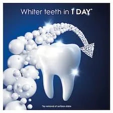 Oral-B 3DW Intensive Whitening Bright Brilliance Toothpaste - 75ml