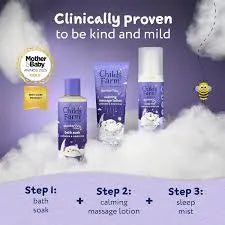 Childs Farm Slumber Calming Massage Lotion Lavender  & Moon Milk Scent - 150ml