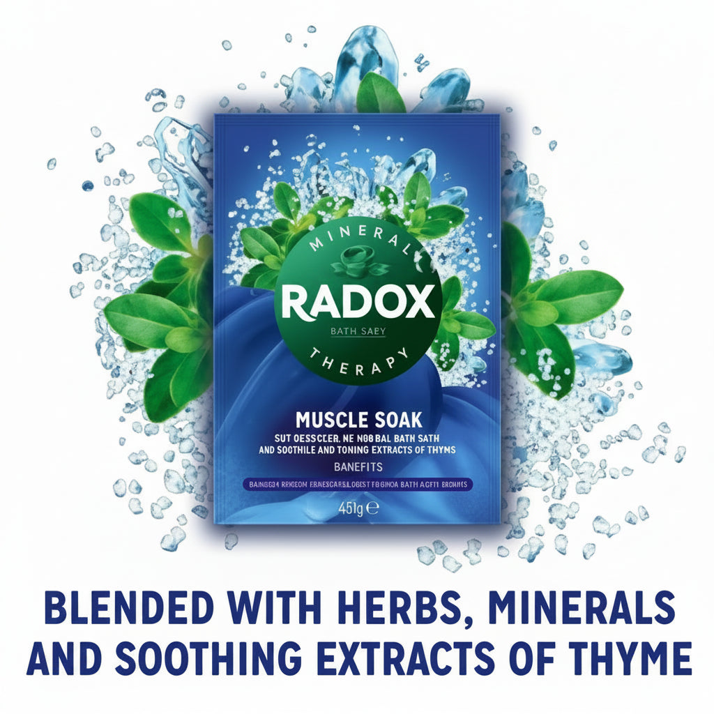 Radox Bath Salts Muscle Soak - 400g