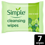 Simple Facial Cleansing Wipes - 7 Pack