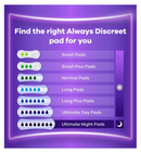 Always Discreet Pad Ultimate Day - 12 Pack