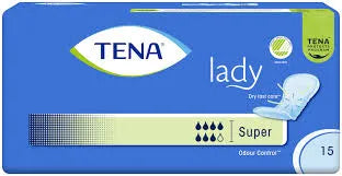 Tena Lady Pads Super - 15 Pack