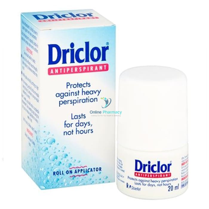 Driclor Antiperspirant 20ml - OnlinePharmacy