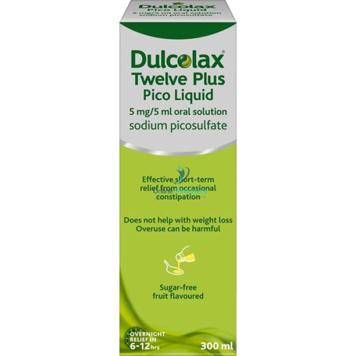 Dulcolax Pico Liquid 5Mg/5Ml Sodium Picosulfate - 100Ml/300Ml 300Ml Constipation