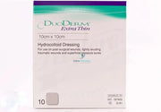 Duoderm Extra Thin Hydrocolloid Dressings S161 10cm x 10cm - 10 Pack
