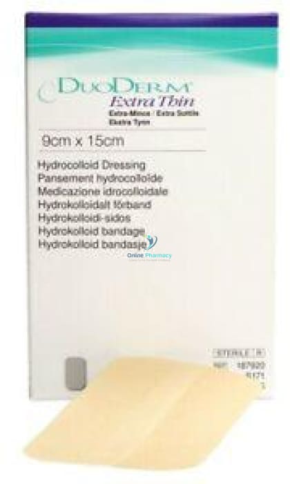 Duoderm Hydrocolloid Dressings S171 9cm X 15cm - 10 Pack - OnlinePharmacy