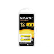 Duracell Hearing Aid Battery 10 - 6 Pack