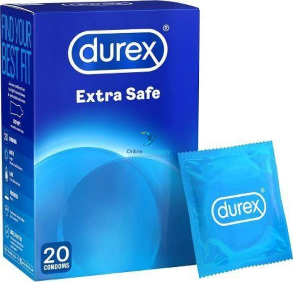 Durex Extra Safe Condoms - 20 Pack - OnlinePharmacy