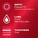 Durex Thin Feel Condoms Regular Fit - 3/6/12 Pack