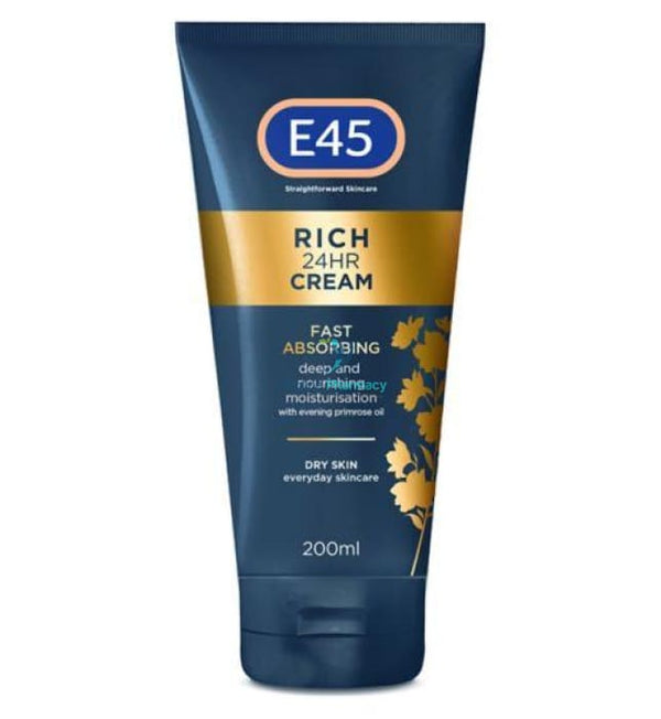 E45 Rich 24HR Cream - 200ml/400ml - OnlinePharmacy