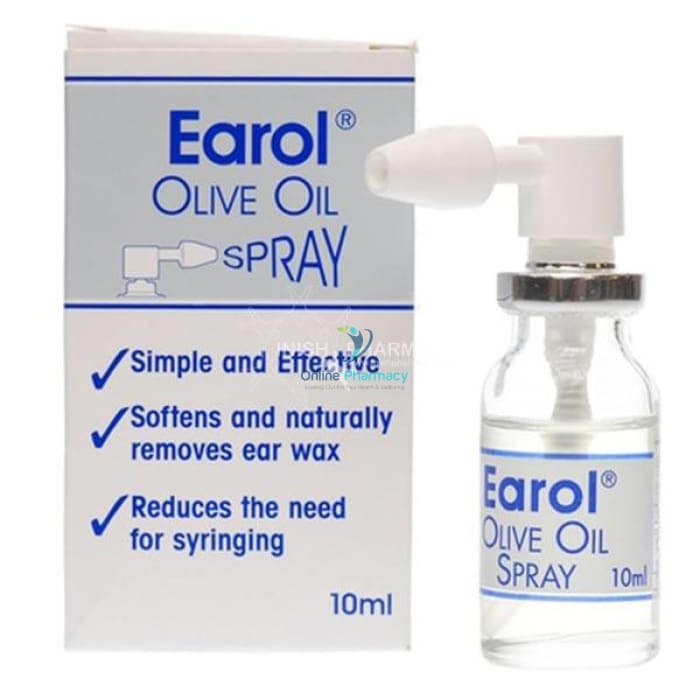 Earol Olive Oil Spray - 10Ml Ear Wax