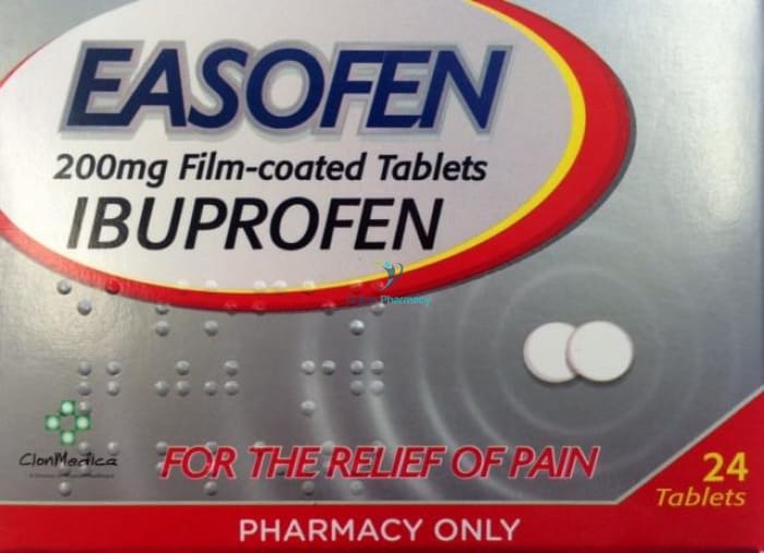 Easofen 200mg Ibuprofen Pain Relief Tablets - 12 / 24 / 48 Pack - OnlinePharmacy