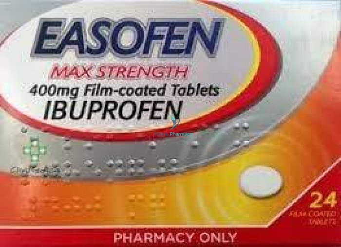 Easofen 400mg Ibuprofen Pain Relief Tablets - 24 Pack - OnlinePharmacy