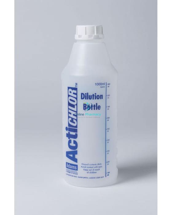 Ecolab Actichlor Dilution Mix Bottle - Disinfectant - OnlinePharmacy
