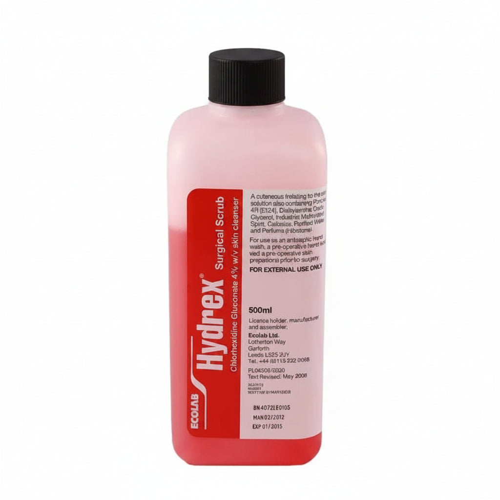 Ecolab Hydrex Chlorhexidine Surgical Scrub 4% - 500ml