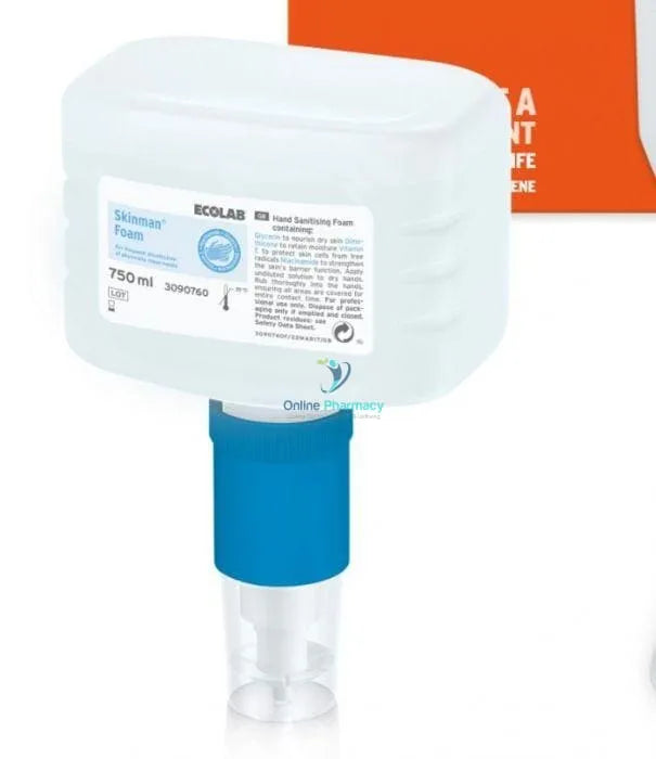 Ecolab Skinman Disinfectant Hand Foam - 750ml