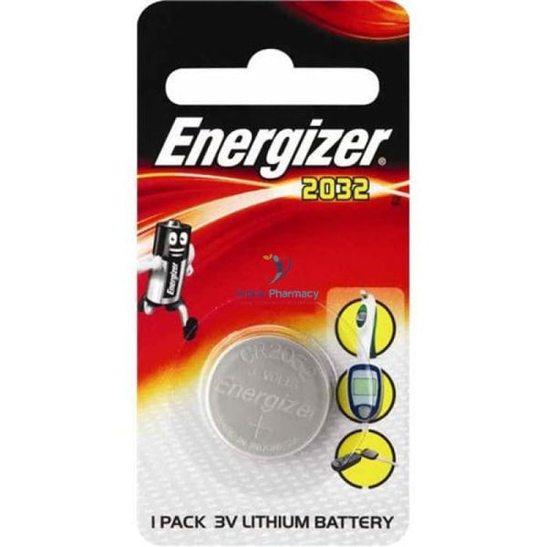 Energizer 2032 Lithium Battery - 1 Pack - OnlinePharmacy