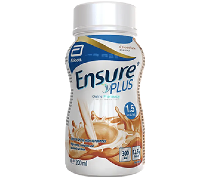 Ensure Plus Chocolate Nutritional Drink Bottle - 200Ml / 24 X Case Nutrition Drinks & Shakes