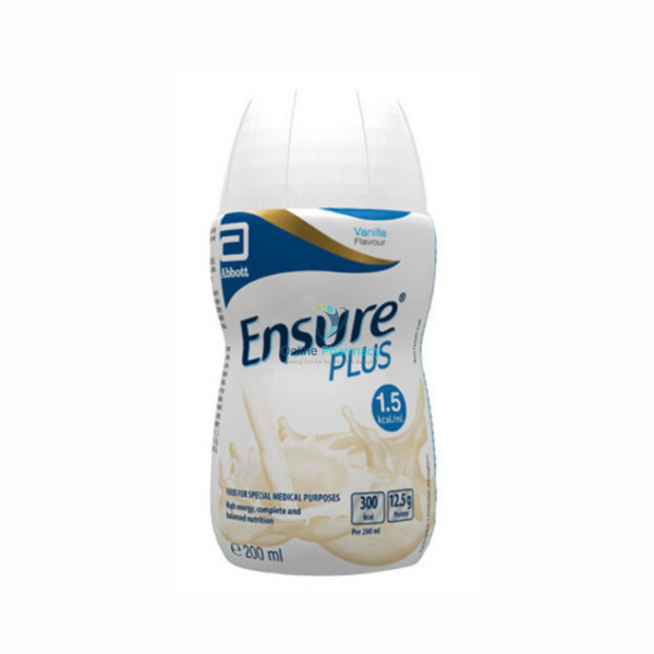 Ensure Plus Vanilla Nutritional Drink Bottle - 200Ml / 30 X Case Nutrition Drinks & Shakes