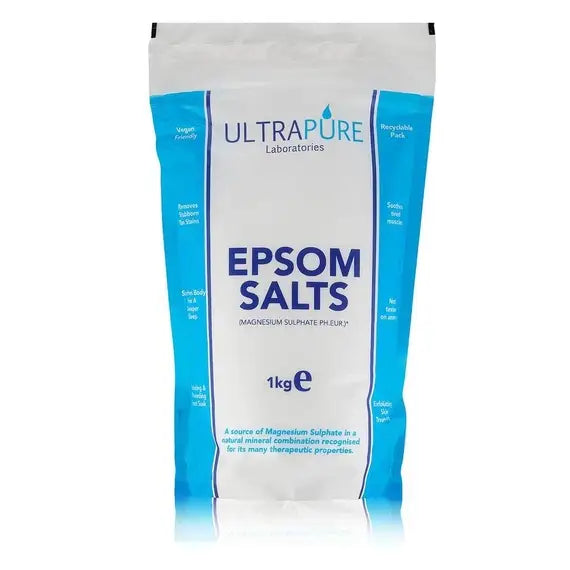 Ultrapure Epsom Salts - 250g / 500g / 1Kg / 4Kg