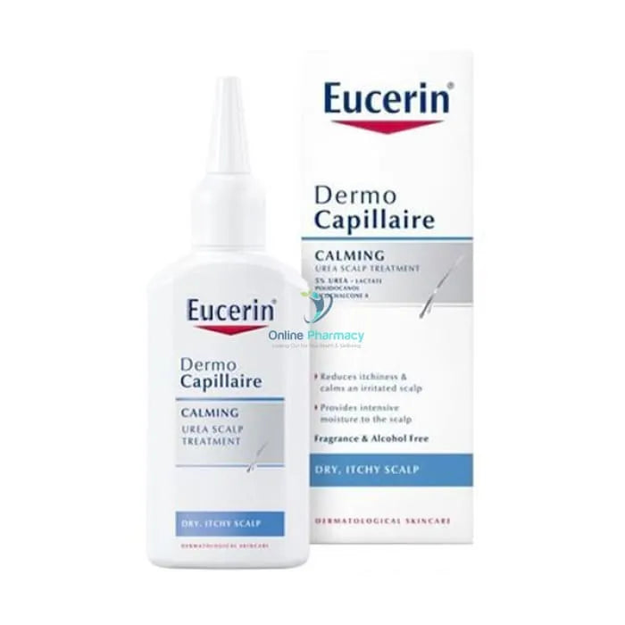 Eucerin Dermo Capillaire Calming Urea Scalp Treatment - 100Ml