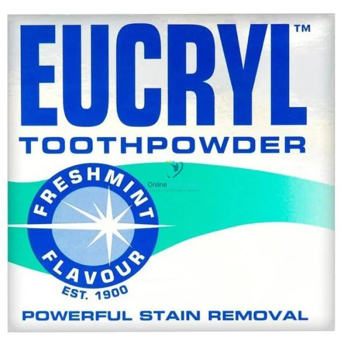 Eucryl Smokers ToothPowder Freshmint - 50g