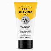 Real Shaving Rejuvenating Facial Wash & Scrub 150ml